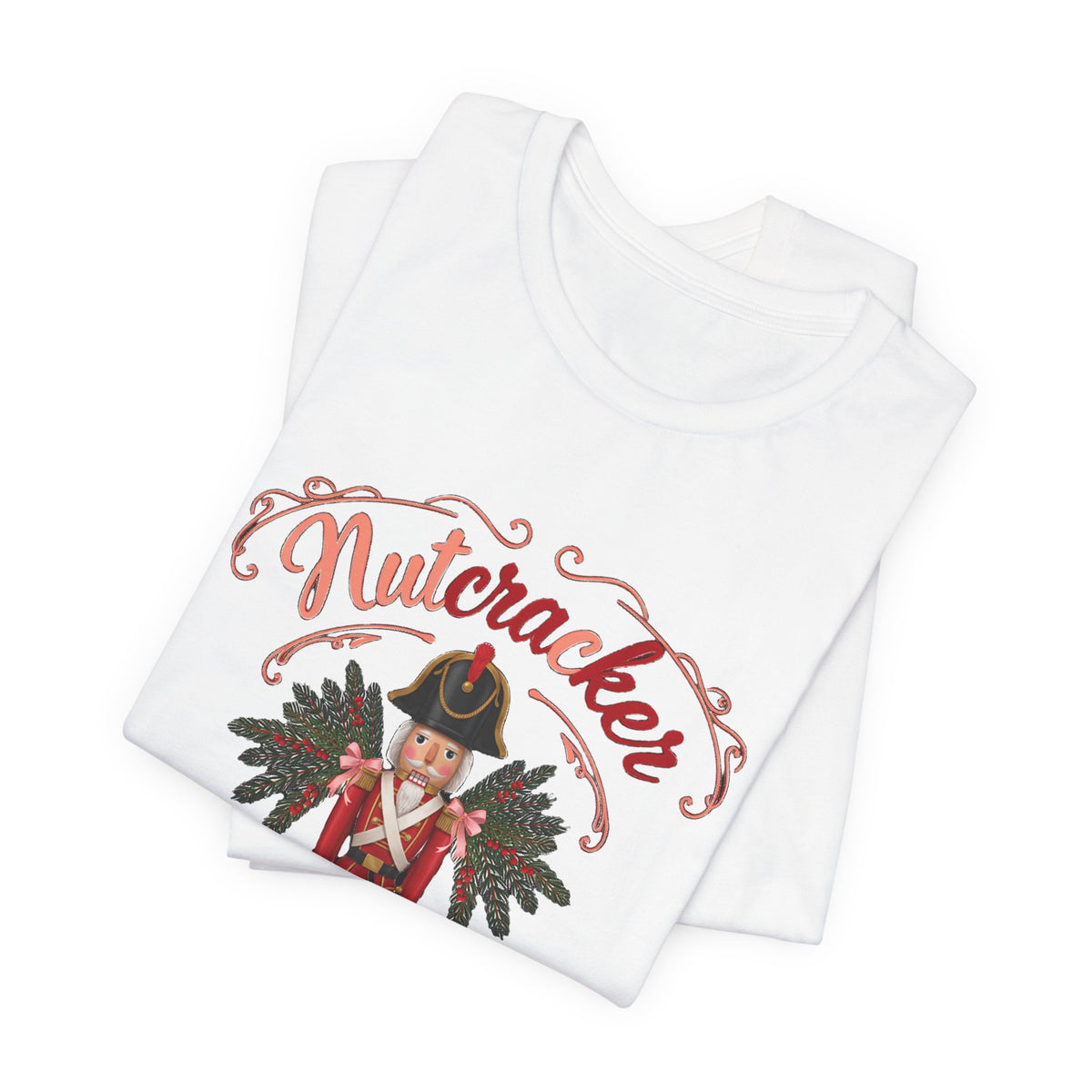 Nutcracker Season Shirt, Vintage Nutcracker T-Shirt, Pink Christmas Tee
