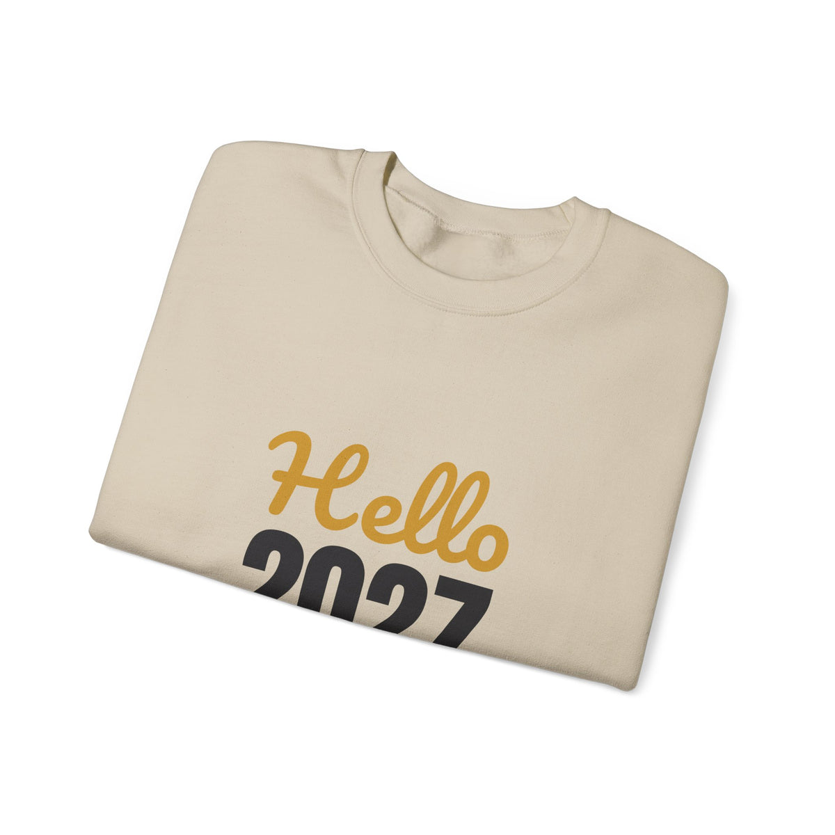 Hello 2027 New Year New Adventures Sweatshirt, New Year Crewneck, NYE Sweatshirt