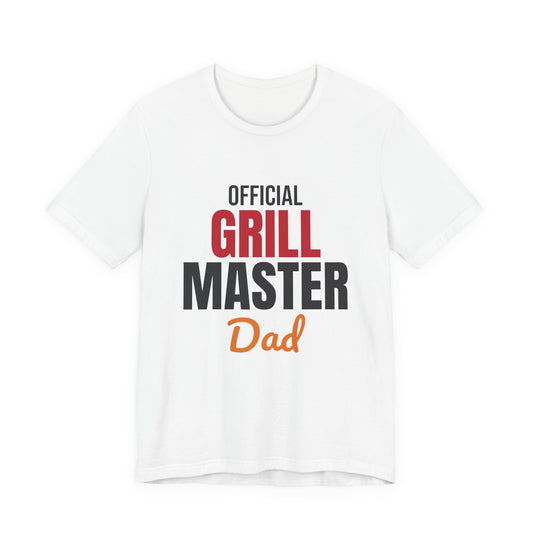 Official Grill Master Dad Shirt