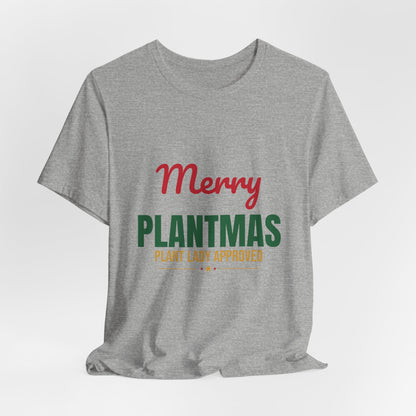Merry Plantmas Shirt, Plant Lover Christmas T-Shirt