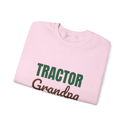 Tractor Grandpa Plowing Through Retirement Sweatshirt, Tractor Grandpa Crewneck