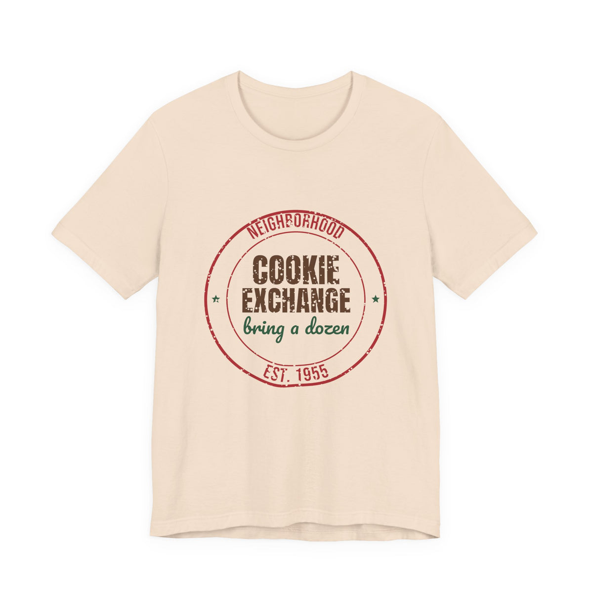 Neighborhood Cookie Exchange Est. 1955 Shirt, Vintage Christmas T-Shirt, Vintage Christmas Gift