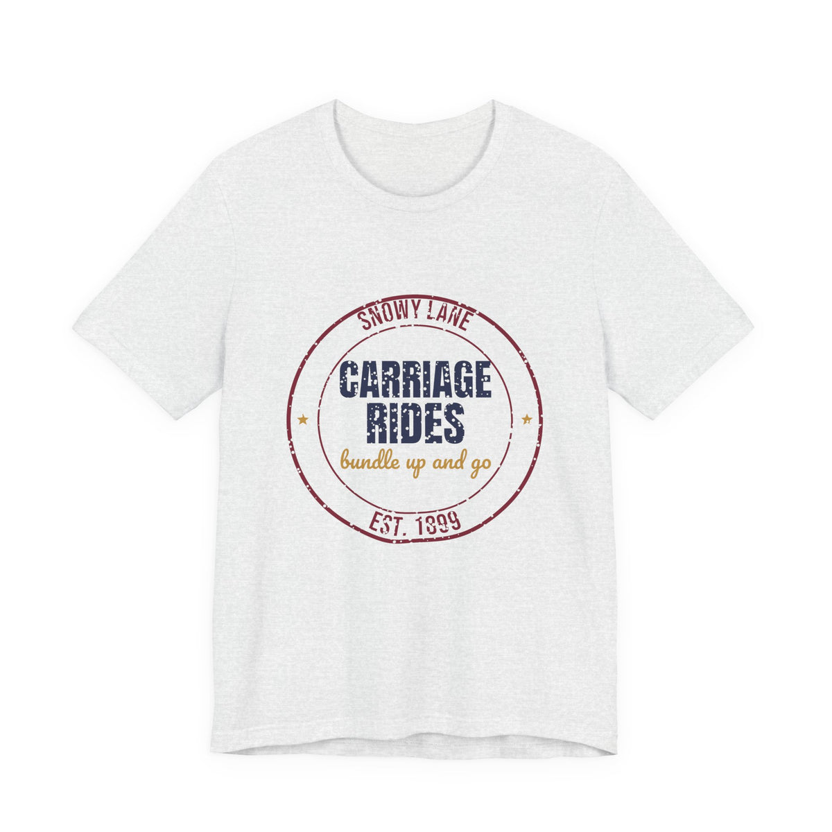 Snowy Lane Carriage Rides Est. 1899 Shirt, Vintage Winter T-Shirt, Vintage Winter Gift