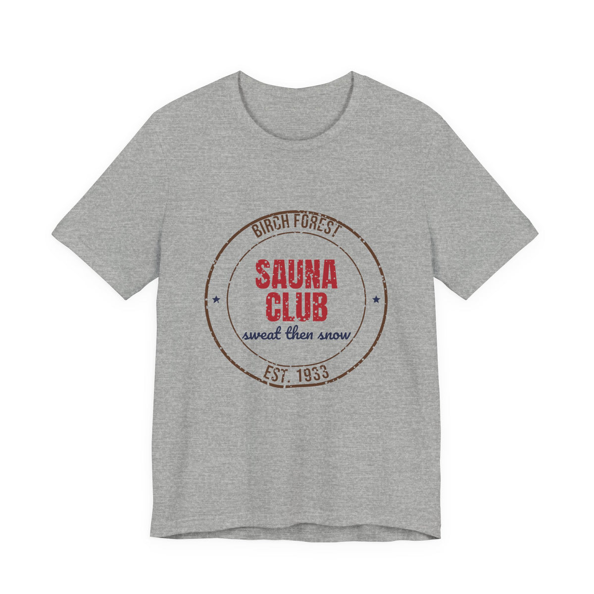 Birch Forest Sauna Club Est. 1933 Shirt, Vintage Sauna T-Shirt, Vintage Sauna Gift