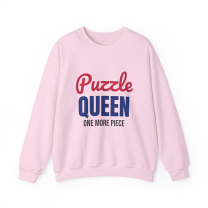 Puzzle Queen One More Piece Sweatshirt, Puzzle Queen Crewneck Sweatshirt