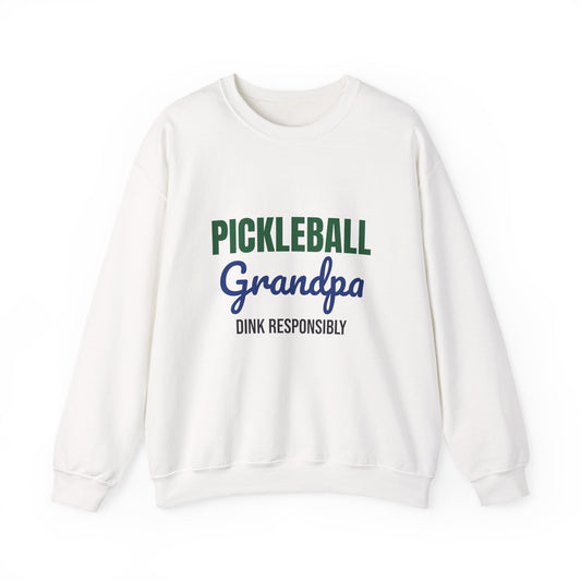 Pickleball Grandpa Dink Responsibly Sweatshirt