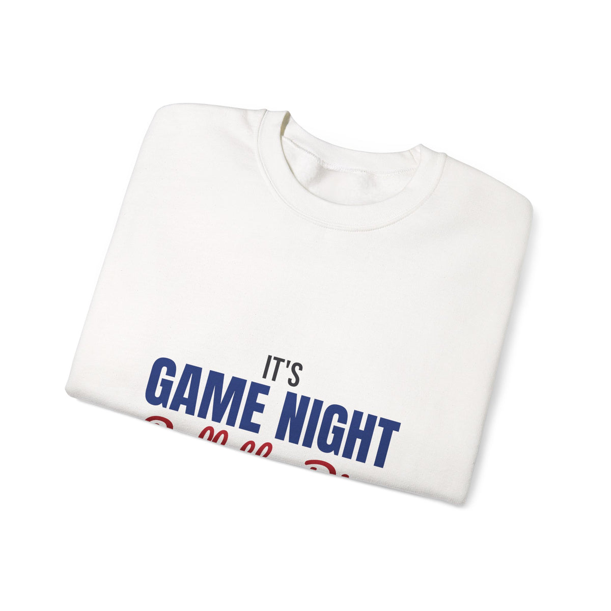 It's Game Night Roll the Dice Sweatshirt, Game Night Crewneck Sweatshirt