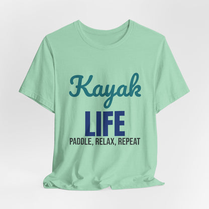 Kayak Life Paddle Relax Repeat Shirt, Kayaking T-Shirt, Paddling Gift