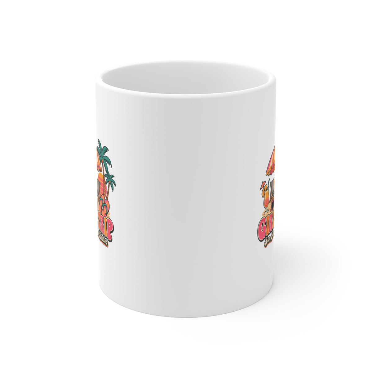 Girls Trip Sun Sand and Besties Mug, Girls Trip Coffee Mug 11oz