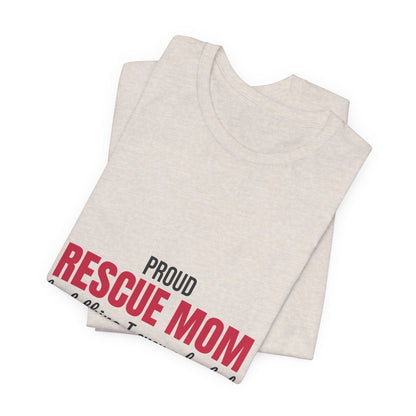Rescue Mom Best Thing I Ever Adopted Shirt, Rescue Mom T-Shirt, Rescue Lover Gift