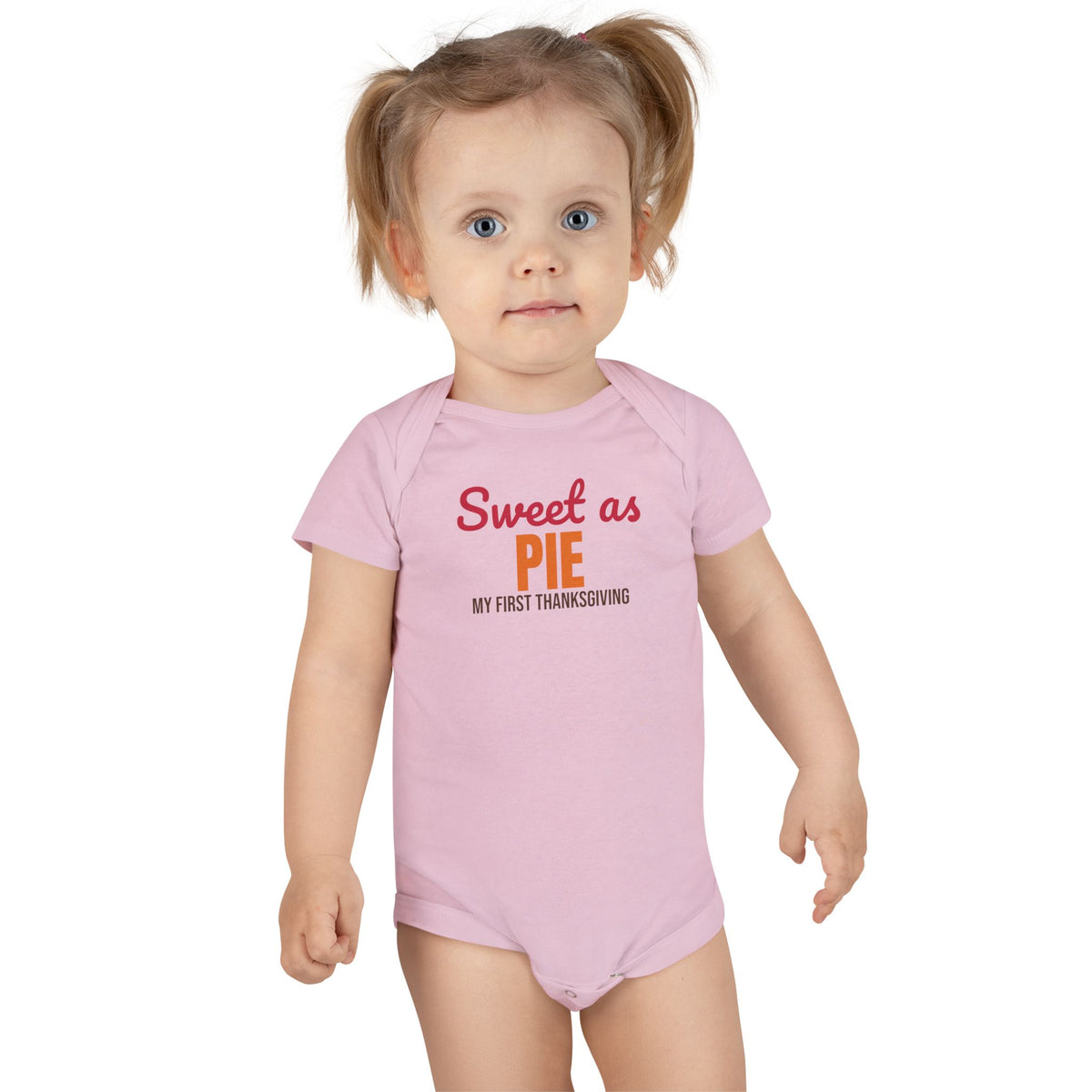 Sweet as Pie My First Thanksgiving Baby Bodysuit
