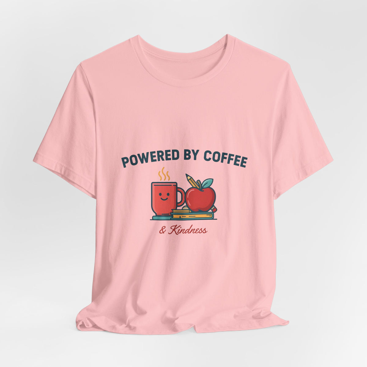 Powered by Coffee and Kindness Shirt, Teacher T-Shirt, Teacher Appreciation Gift