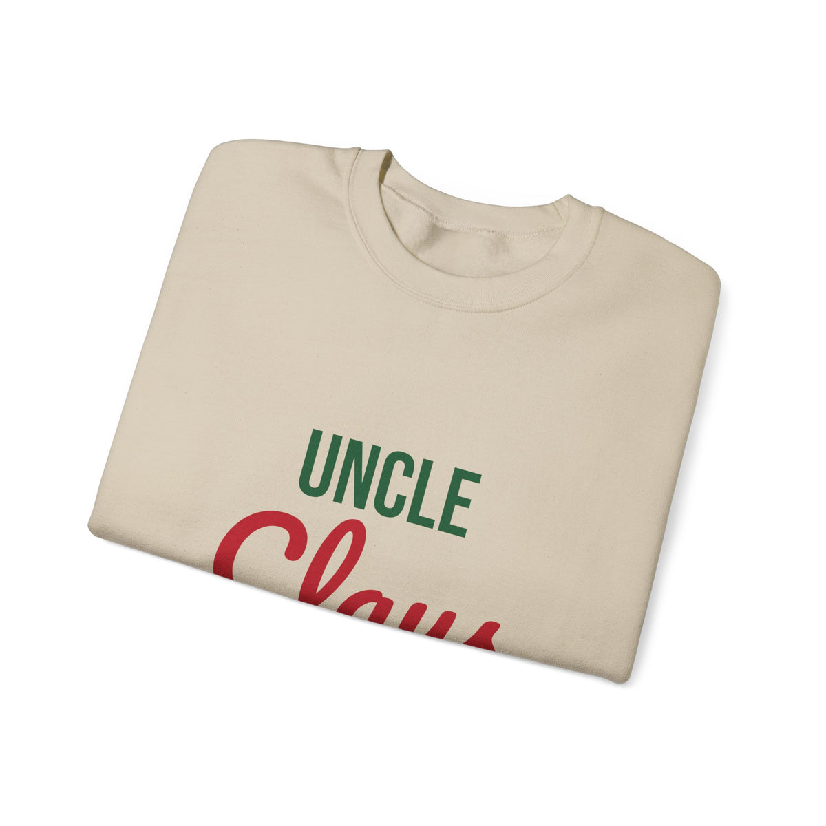 Uncle Claus Sweatshirt, Uncle Christmas Crewneck, Gift for Uncle