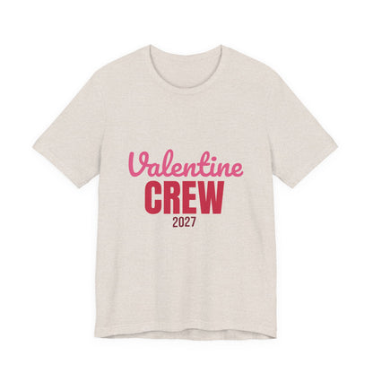 Valentine Crew 2027 Shirt, Matching Valentines Day T-Shirt