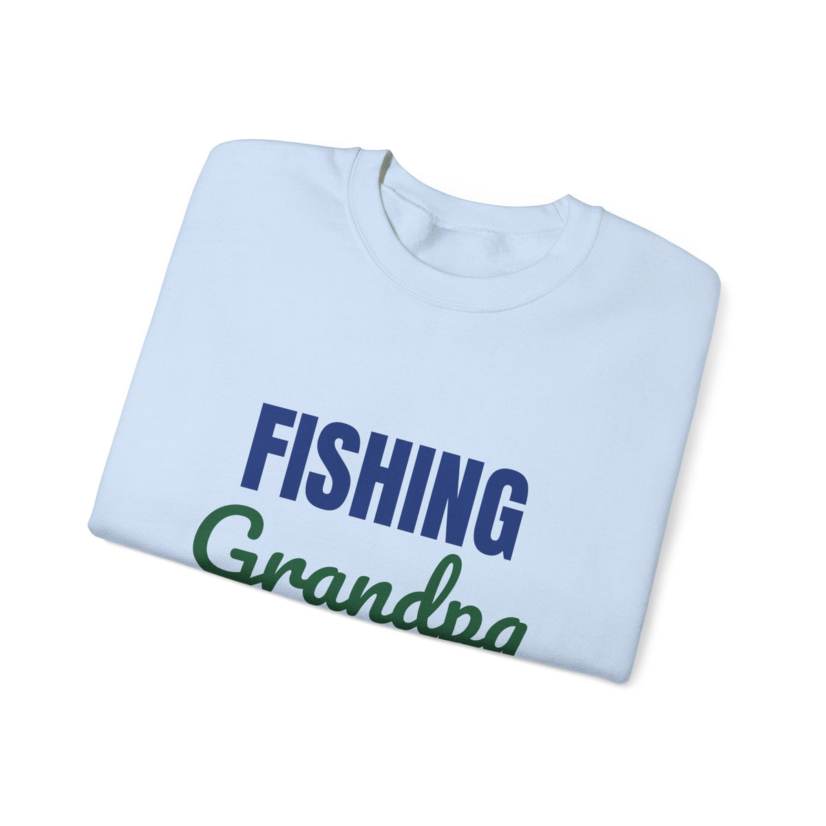 Fishing Grandpa Reel Cool Sweatshirt, Fishing Grandpa Crewneck
