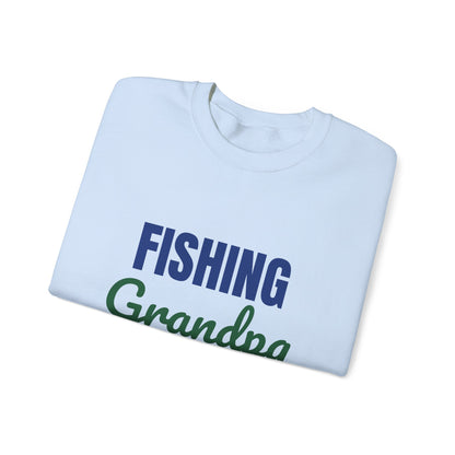Fishing Grandpa Reel Cool Sweatshirt, Fishing Grandpa Crewneck