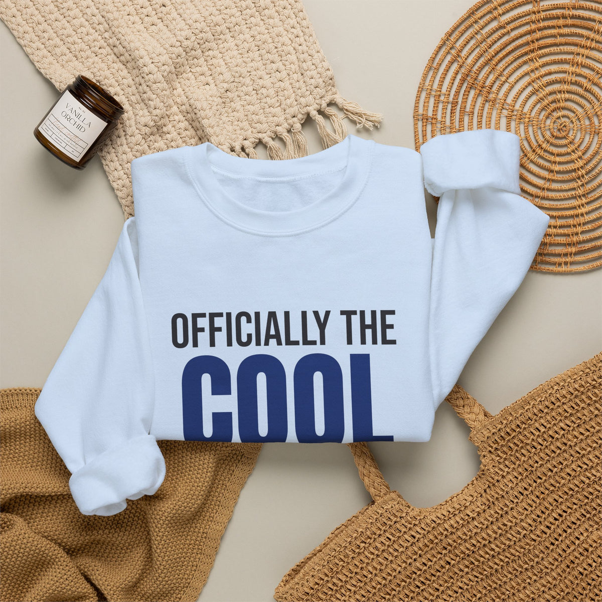Officially the Cool Uncle Sweatshirt, Cool Uncle Crewneck