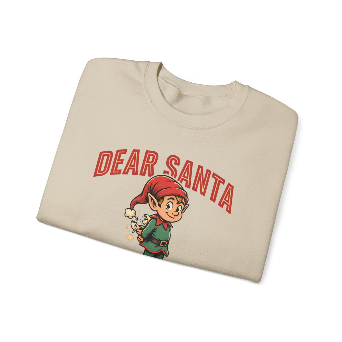 Dear Santa I Can Explain Sweatshirt, Funny Christmas Crewneck