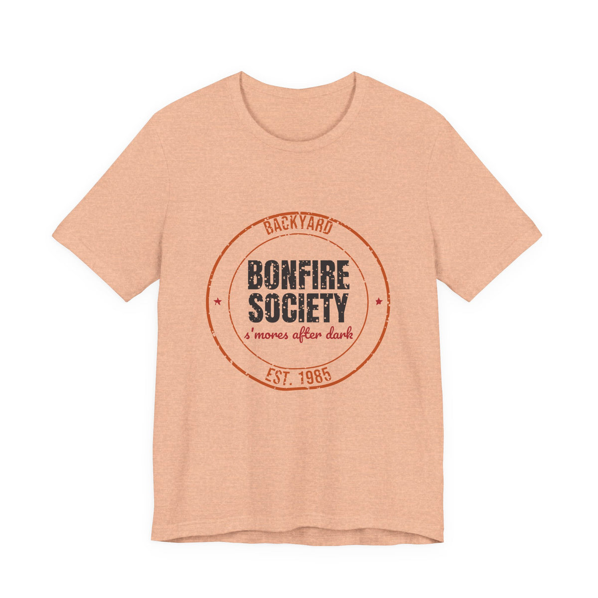 Backyard Bonfire Society Est. 1985 Shirt, Vintage Bonfire T-Shirt, Vintage Bonfire Gift