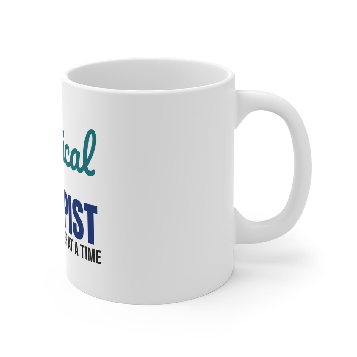 Physical Therapist Progress One Step at a Time Mug
