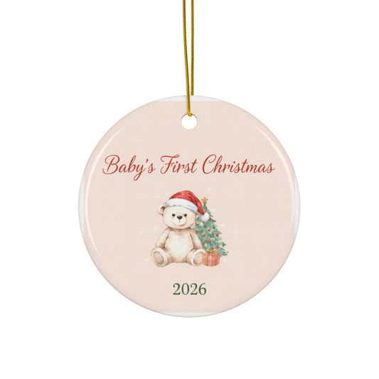 Baby's First Christmas Ornament 2026