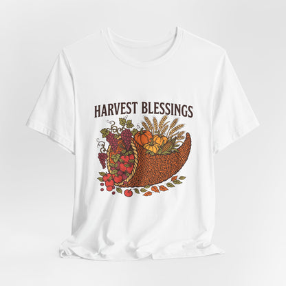 Harvest Blessings Shirt, Thanksgiving Harvest T-Shirt, Fall Tee