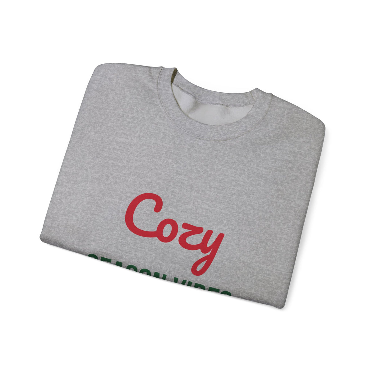 Cozy Season Vibes Sweatshirt, Winter Crewneck, Cozy Holiday Sweater