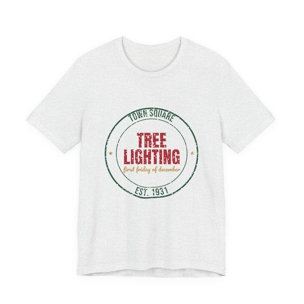 Town Square Tree Lighting Est. 1931 Shirt, Vintage Christmas T-Shirt, Vintage Christmas Gift