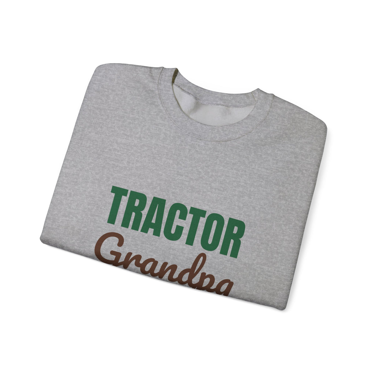 Tractor Grandpa Plowing Through Retirement Sweatshirt, Tractor Grandpa Crewneck