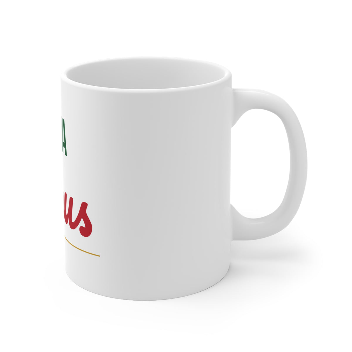 Nana Claus Mug, Grandma Christmas Coffee Mug 11oz