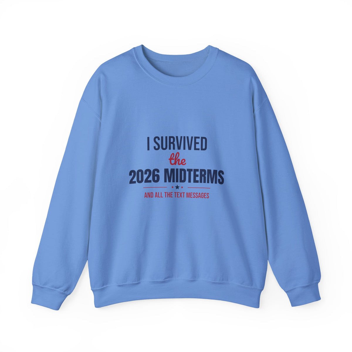 I Survived the 2026 Midterms Sweatshirt, Funny Election Crewneck, Midterms 2026