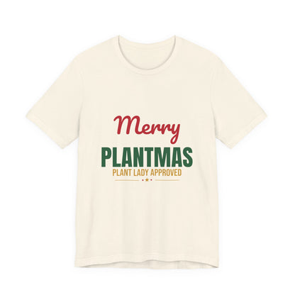 Merry Plantmas Shirt, Plant Lover Christmas T-Shirt