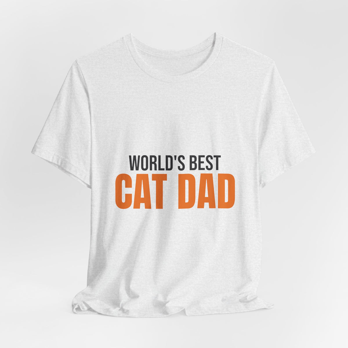 World's Best Cat Dad Shirt, Cat Dad T-Shirt, Cat Lover Gift