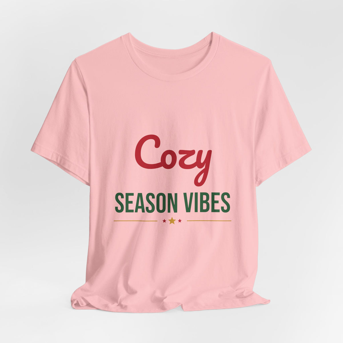 Cozy Season Vibes Shirt, Winter T-Shirt, Cozy Holiday Tee