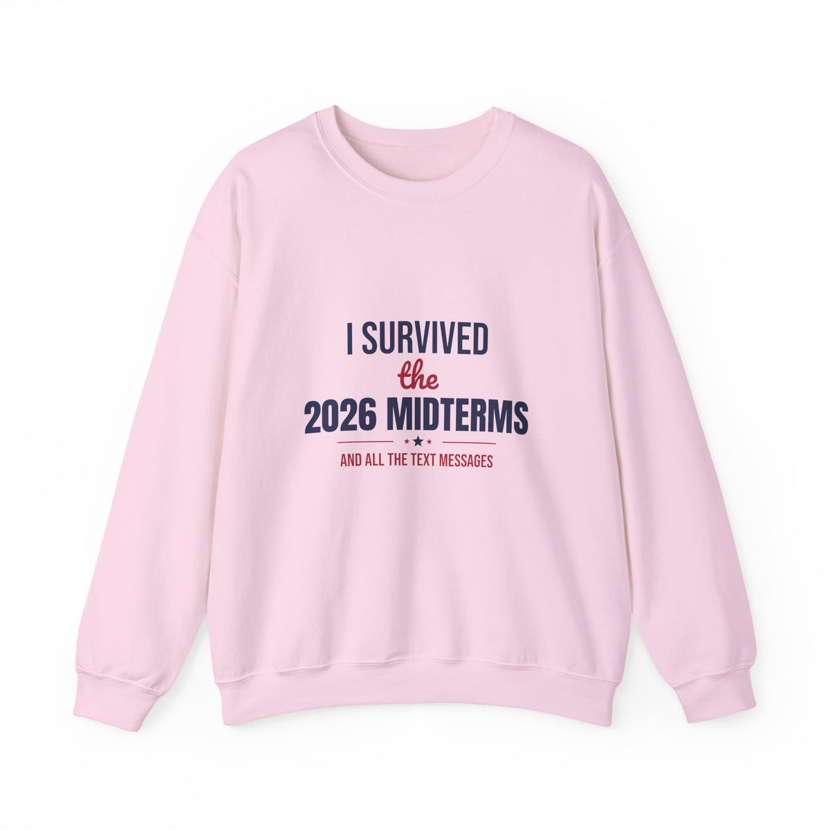 I Survived the 2026 Midterms Sweatshirt, Funny Election Crewneck, Midterms 2026