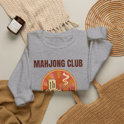 Mahjong Club Est. Friday Nights Retro Sweatshirt