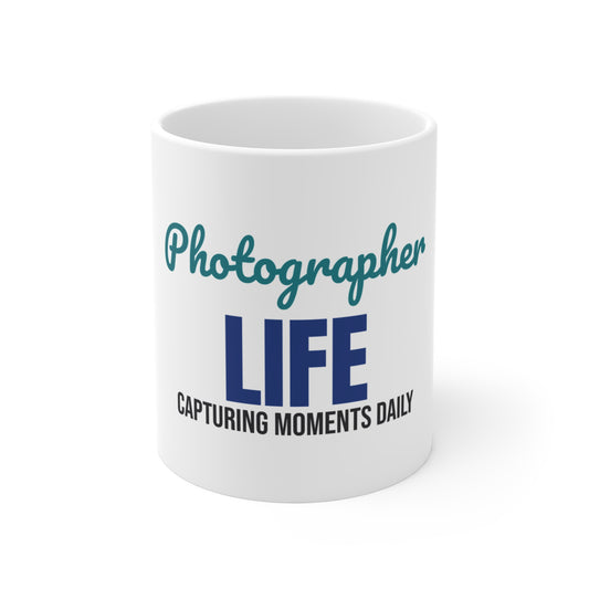 Photographer Life Capturing Moments Daily Mug
