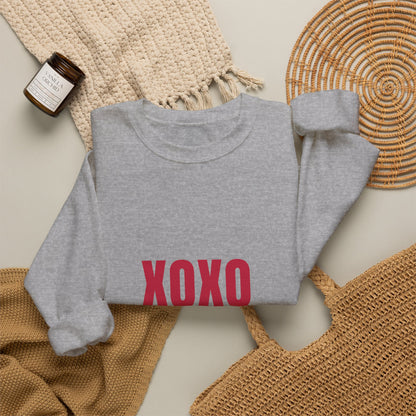 XOXO Valentine Vibes Sweatshirt, Valentines Day Crewneck