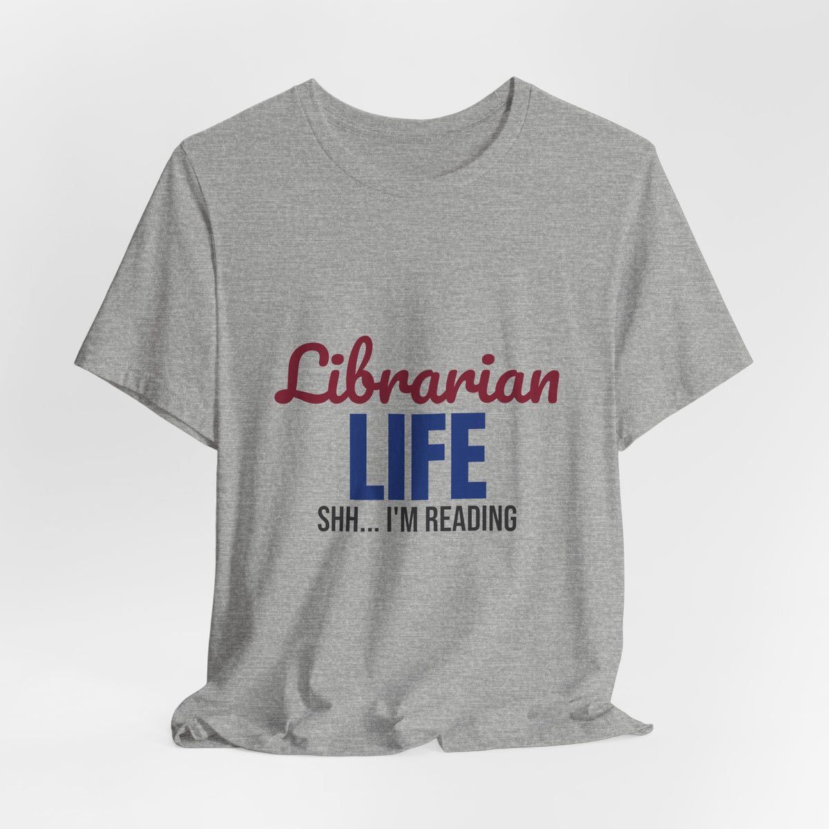 Librarian Life Shh I'm Reading Shirt, Librarian T-Shirt, Book Lover Gift
