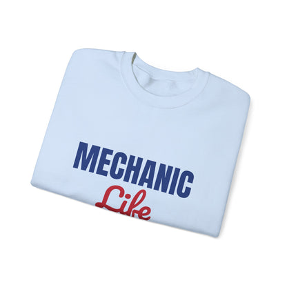 Mechanic Life Grease Coffee Repeat Sweatshirt, Mechanic Crewneck