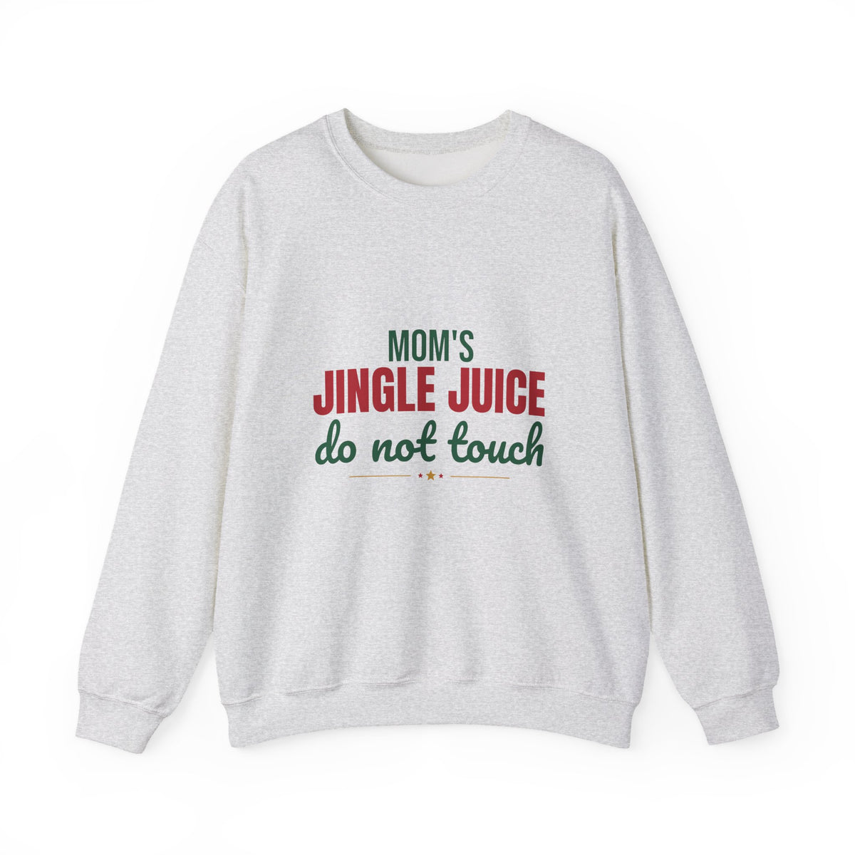 Mom's Jingle Juice Do Not Touch Sweatshirt, Christmas Mom Crewneck Sweatshirt