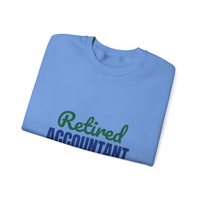 Retired Accountant Sweatshirt, Accountant Retirement Crewneck