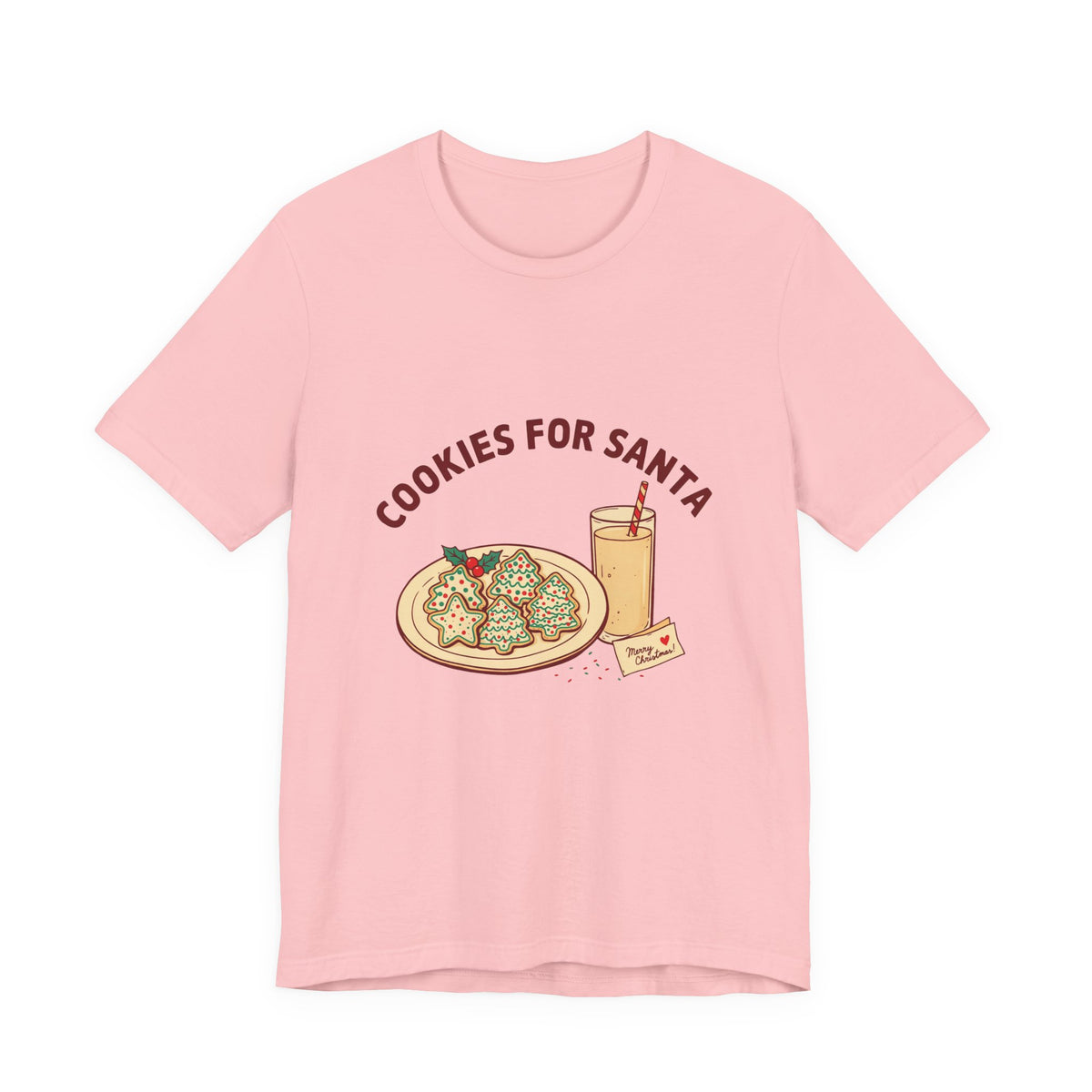Cookies for Santa Shirt, Christmas Eve T-Shirt, Family Christmas Tee