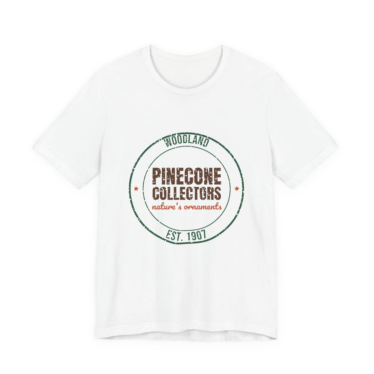 Woodland Pinecone Collectors Est. 1907 Shirt, Vintage Winter T-Shirt, Vintage Winter Gift