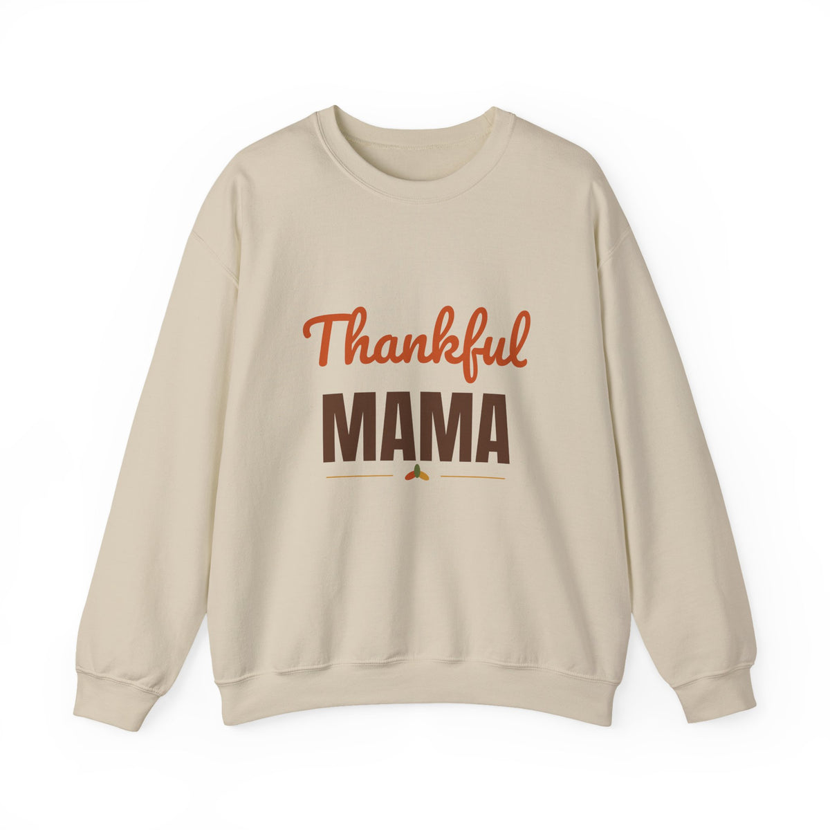 Thankful Mama Sweatshirt, Mom Thanksgiving Crewneck, Fall Sweatshirt