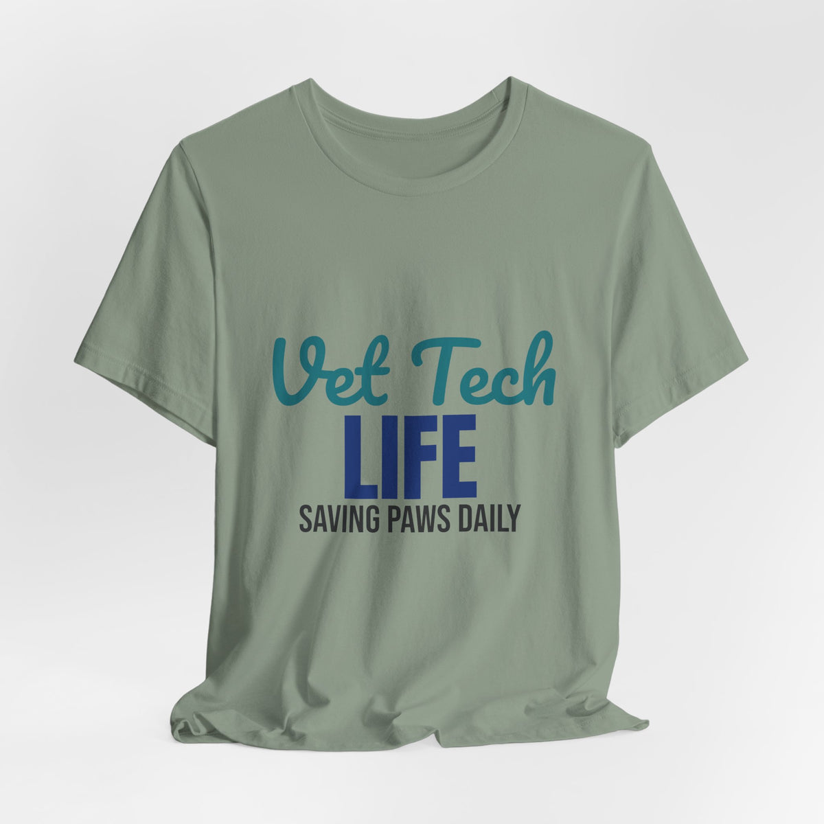 Vet Tech Life Saving Paws Daily Shirt, Vet Tech T-Shirt, Veterinary Technician Gift