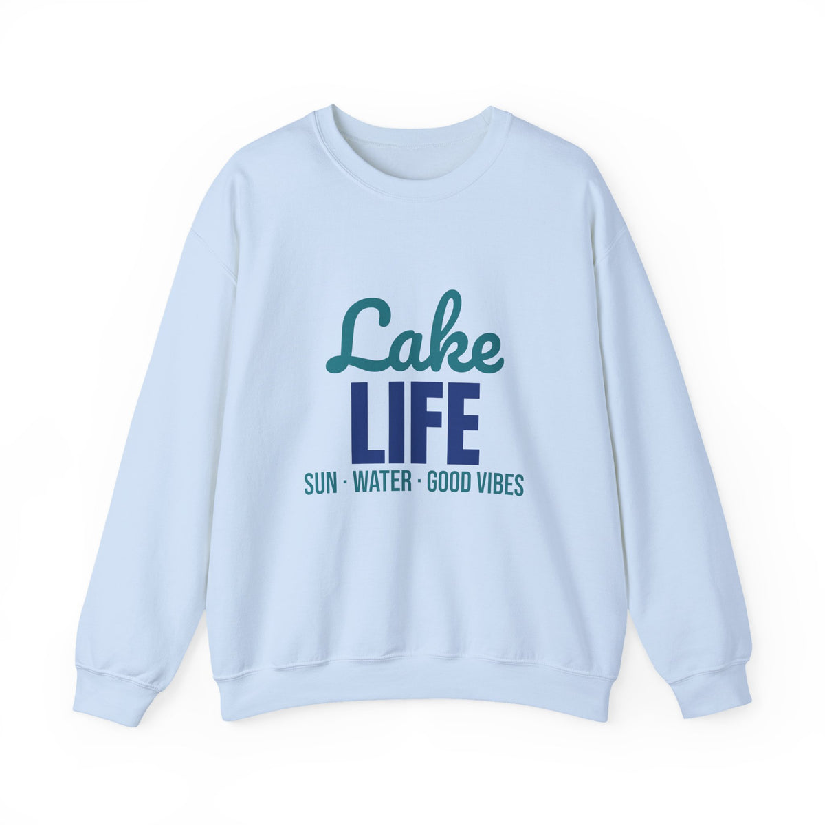 Lake Life Sun Water Good Vibes Sweatshirt, Lake Life Crewneck