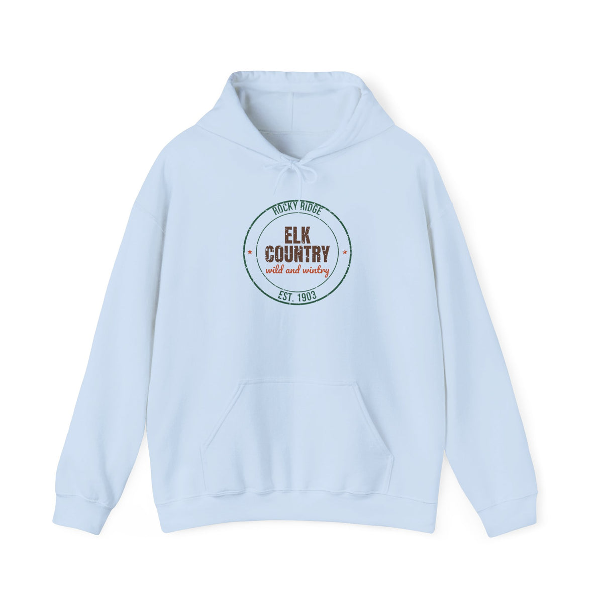 Rocky Ridge Elk Country Est. 1903 Hoodie, Vintage Elk Country Hoodie