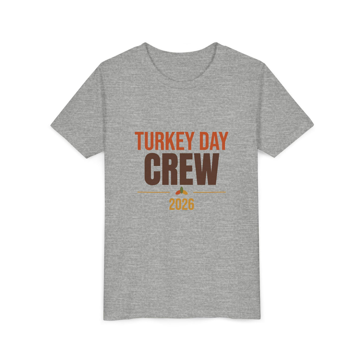 Turkey Day Crew 2026 Kids Shirt, Kids Thanksgiving T-Shirt