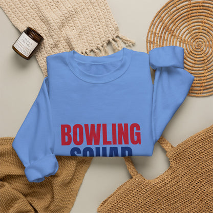 Bowling Squad Here for the Strikes and Snacks Sweatshirt, Bowling Squad Crewneck Sweatshirt
